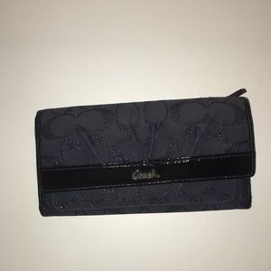 Black Coach Wallet